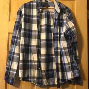 AE Men’s Plaid Button Down Shirt